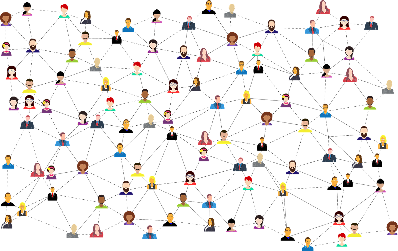 Social Connections Diagram