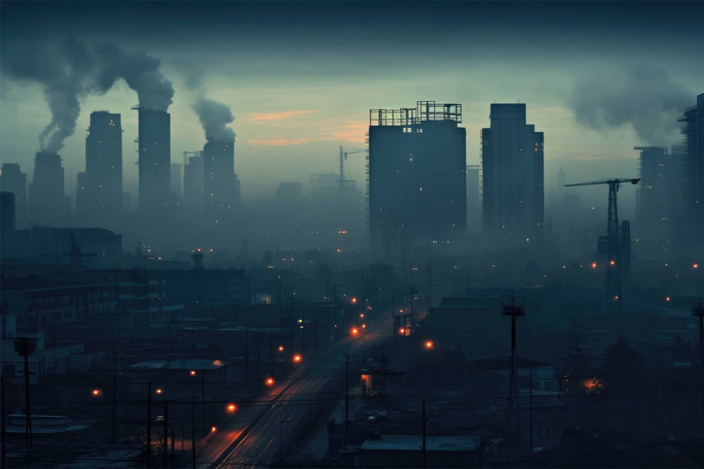 Polluted Urban Atmosphere